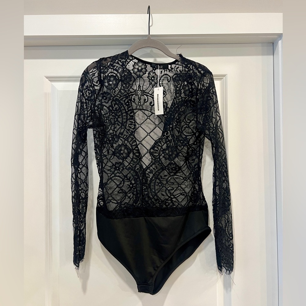 CBR Black Lace Bodysuit